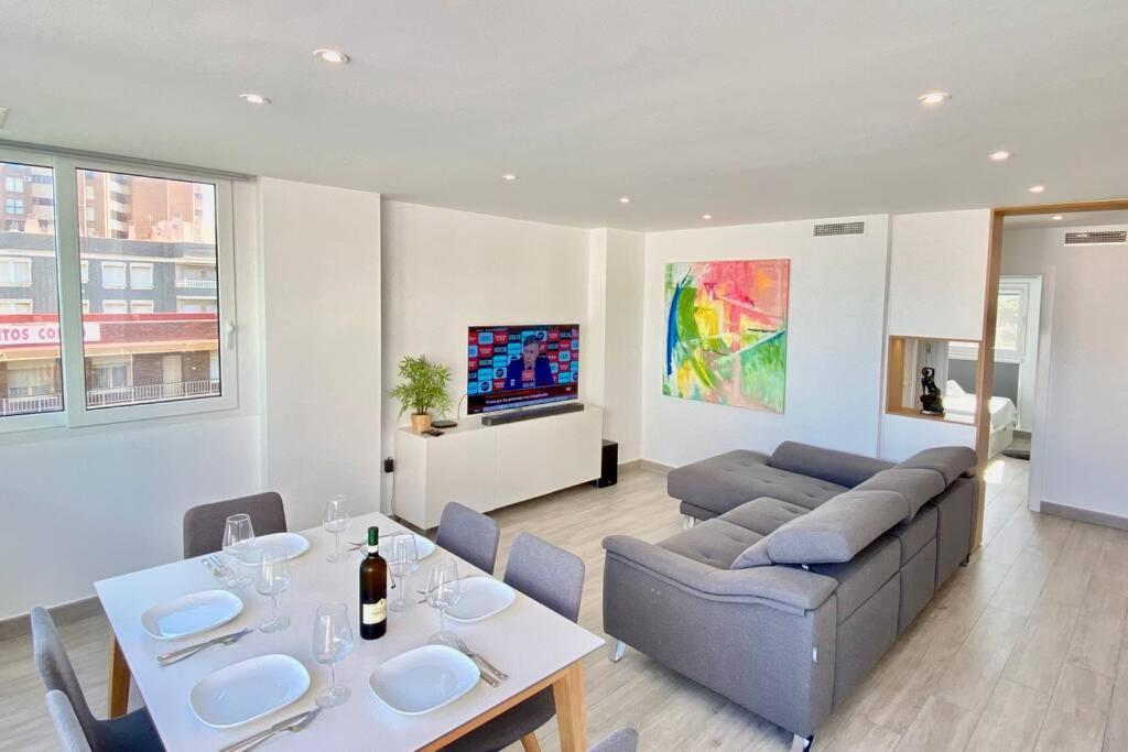 Central Modern Apartment 3 Bed 2 Bath El Campello Exterior foto